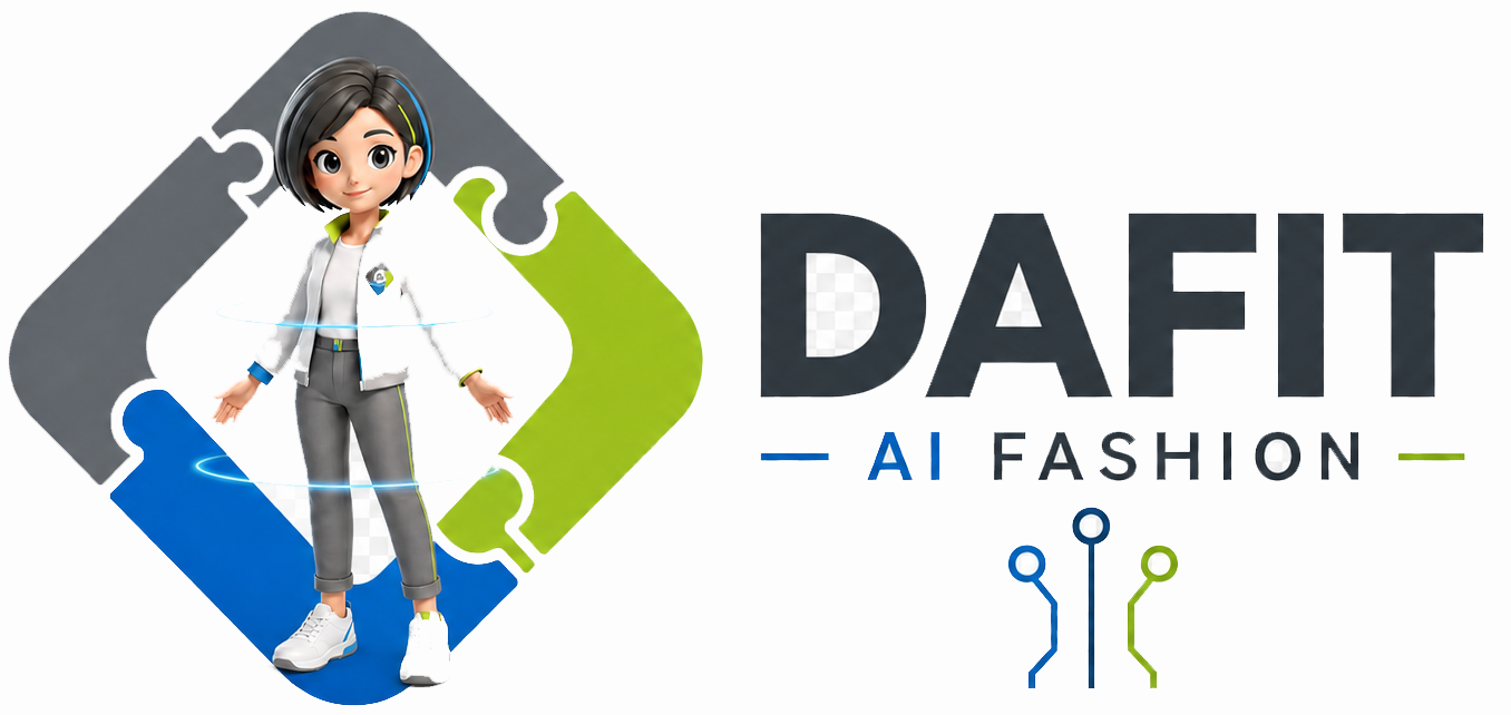 DAFIT AI FASHION 공식 로고